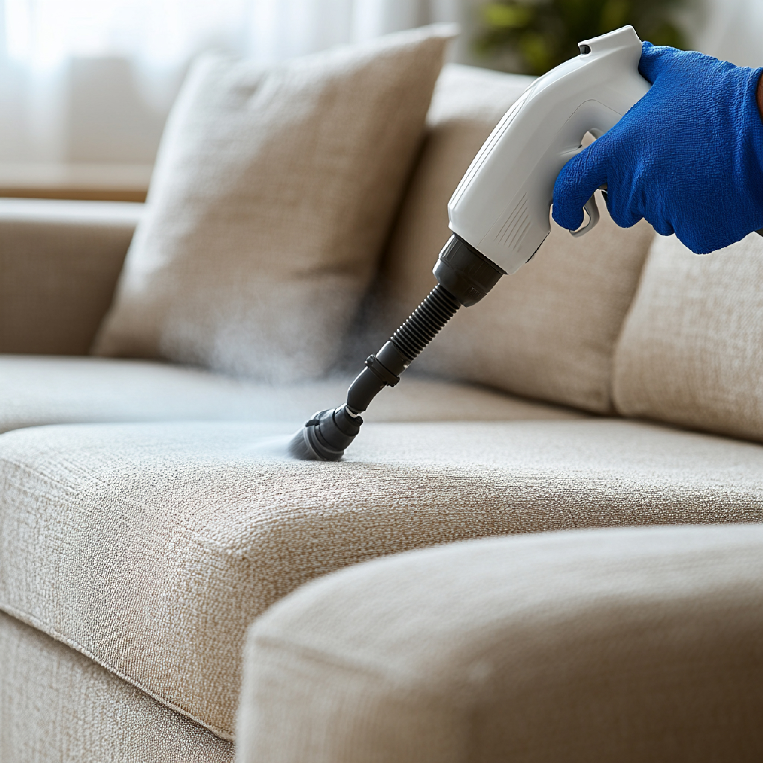 professional-cleaner-using-steam-cleaner-sofa